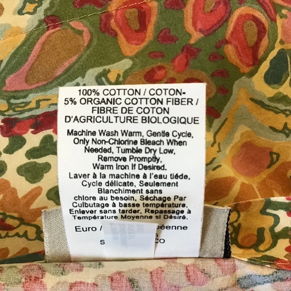 Pottery Barn Paisley Euro Sham